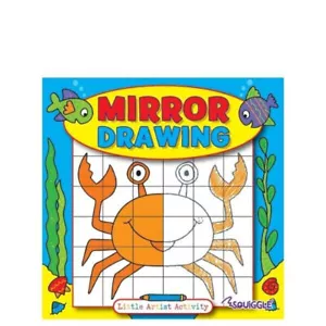 Simple Book Squiggle Kids Mirror Drawing Activity Book 21x21cm - Picture 1 of 1