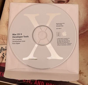 Mac OS X 10 10.2 Jaguar Developer Tools Complete Suite Software Disc CD 2002 - Picture 1 of 3