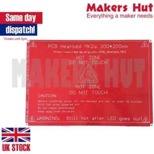 200x300mm MK2A PCB Heatbed Heat Bed 3D Printer Prusa - Picture 1 of 2