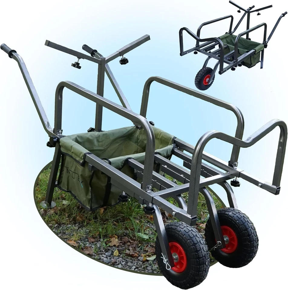 IMLEX Angelwagen IM-AW9807 Angel Trolley Transportwagen Angel Ruten Halterung - Bild 1 von 4