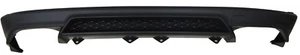 Rear Diffuser for Lexus IS200T IS250 IS350 IS300 17-18 F Sport Style Matte Black - Picture 1 of 1