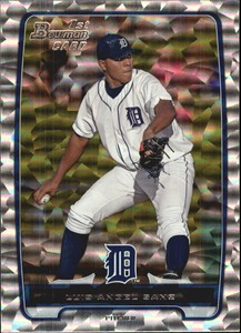 2012 (TIGERS) Bowman Prospects Silver Ice #BP108B Luis Angel Sanz