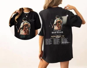 Rod Wave Shirt, Rod Wave Last Lap Tour Music Tee, Rod Wave Rapper T-shirt - Picture 1 of 2