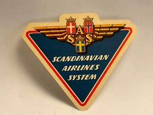 "Pegatina SAS Scandinavian Airlines - 4,75"" de ancho - triangular" - Imagen 1 de 1