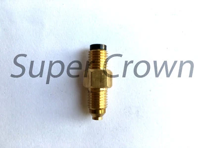 SUPER CROWN One-Way Lube Brass Metering Check Valve 4mm Inline Connector PSS 4 Showa AJB 4
