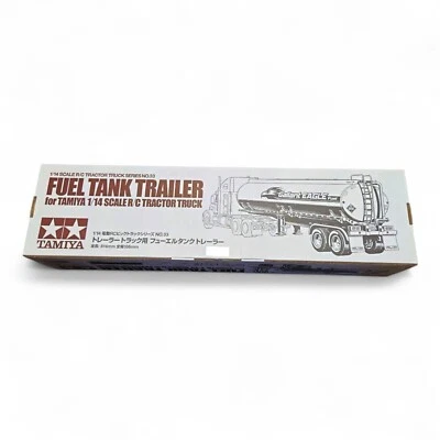 TAMIYA 1/14 Electric RC Big Truck Series No.33 Fuel Tank Trailer 56333 - Image 1 of 4