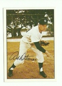 Art Ditmar 1979 TCMA The 50's autographed signed card Yankees