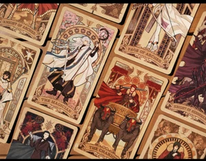 Fate Grand Order Tarot Card Paper Set Anime FGO Major Arcana Cosplay Prop 80pcs - Bild 1 von 7