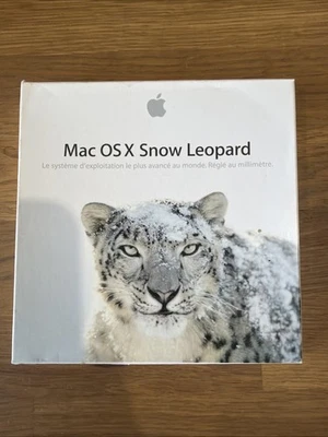 Apple Mac Os X Snow Leopard 10.6 Retail FR MC223F/A - Photo 1/4