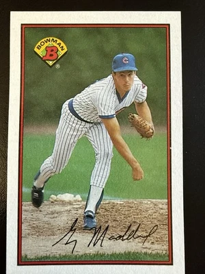 1989 Bowman - Greg Maddux #284 - Изображение 1 из 2