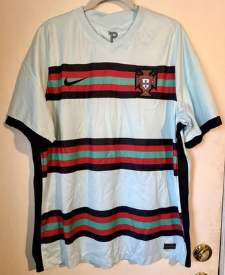 2020-21 Portugal Nike Away Jersey CD0703-336 Soccer Football FPF Sz Men’s XL - Image 1 of 4