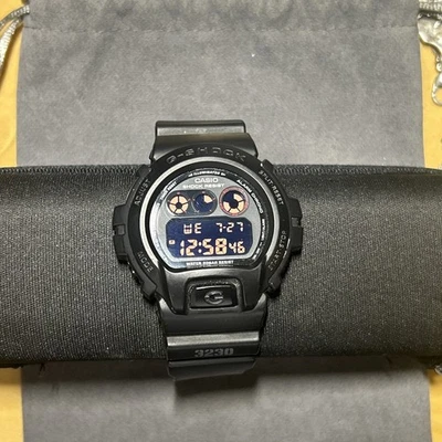 Reloj Casio DW6900MS-1 Hombre G-Shock Militar Alarma Correa Resina Negra Foto 1 de 4