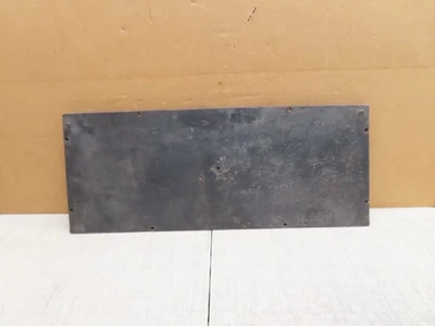 VTG ORIGINAL MODEL A FORD TUDOR? FLOORBOARD PLATE WOOD WOODEN BOARDS - Image 1 of 4