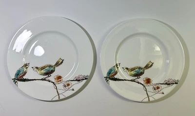 Lot Of 2 Lenox Chirp Salad Plate.   - Image 1 of 2