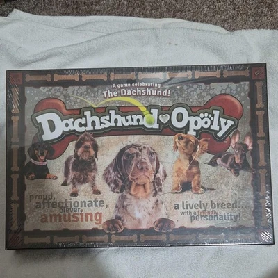 Dachshund-Opoly Family Board Game NEW SEALED - Image 1 of 4
