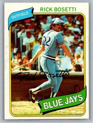 1980 Topps #277 Rick Bosetti - Image 1 of 2