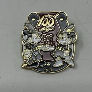 Two Gun Mickey and Minnie Mouse Spinner 100 Years of Magic LE OC Pin # 5560 - Picture 1 of 3