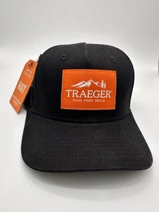Neu Traeger Mütze schwarz Druckknopflasche Netzrücken - Bild 1 von 3