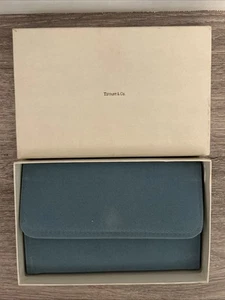 Vintage Tiffany & Co Blue Necklace / Pearl Folder Case & Box Antique? - Picture 1 of 10