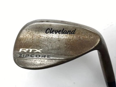 Cleveland RTX ZipCore Raw Lob Wedge LW 58* 12 rebotes KBS Tour 130 extra rígido diestro Foto 1 de 4