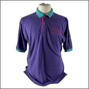 Jimmy Page & Robert Plant 1995 World Tour Polo T-Shirt (USA) - Picture 1 of 3