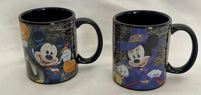 Набор из 2 кофейных кружек Disney Halloween Mickey & Minnie Mouse - H - Изображение 1 из 4