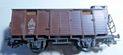 Liliput H0 214 Da Covered Goods Wagon with Brakeman's Cab the Dsb - Image 1 of 4