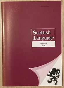 Scottish Language Winter 1988 No. 7 - Picture 1 of 1