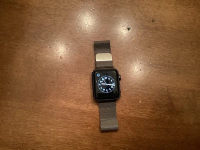 Apple Watch Series 3, 38mm, Space Gray, Unlocked Factory Reset - Image 1 of 4