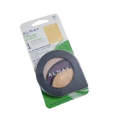 Sombra en polvo de ojos Almay Intense I-Color Party Brights 0,2 oz #140 verde Foto 1 de 2