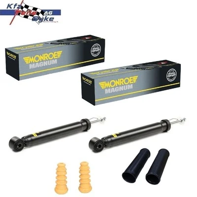 2x MONROE GASDRUCK STOSSDÄMPFER + SCHUTZKAPPEN HINTEN FÜR AUDI SEAT SKODA VW - Bild 1 von 4