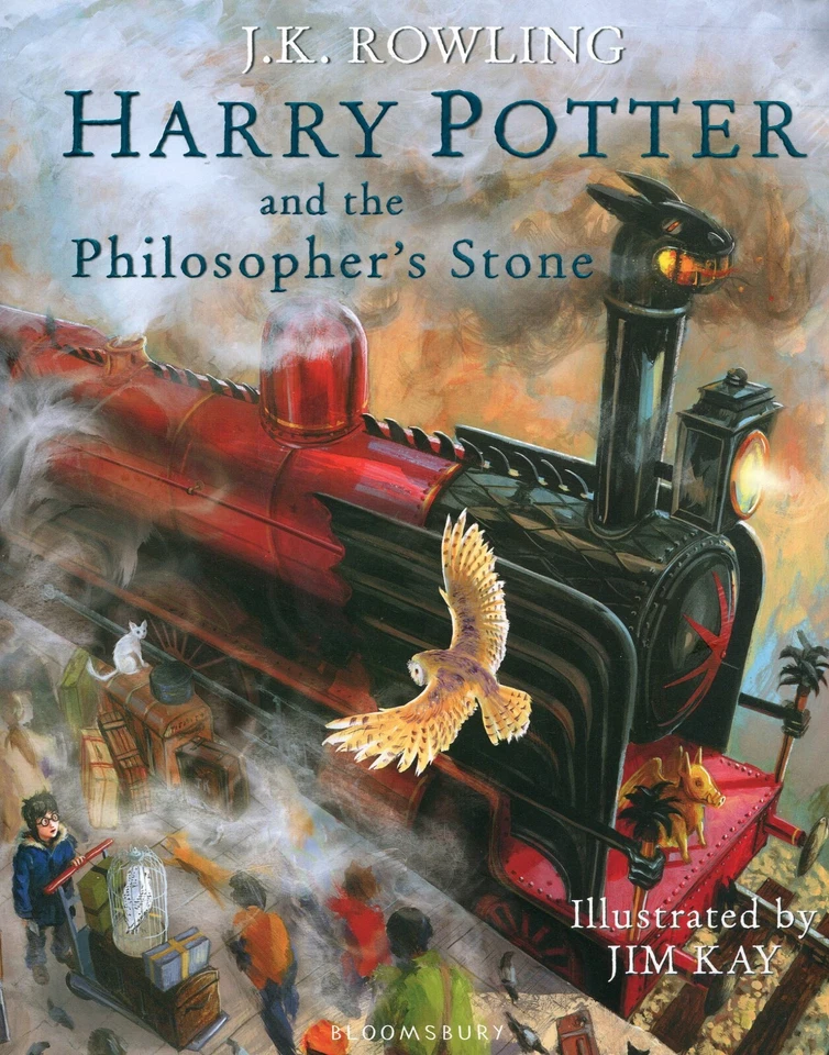 Harry Potter and The Philosopher's Stone Illustrated Edition Hardcover 2015