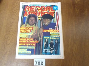 27th November 1982 Record Mirror Magazine - Musical Youth / Supertramp / Lennon - Picture 1 of 12