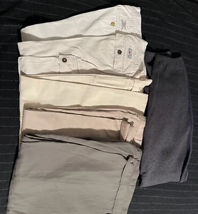 Set Of 6 Boys Size 10 Polo RL, Jacadi, And Nordstrom Chino And Casual Trousers - Picture 1 of 7