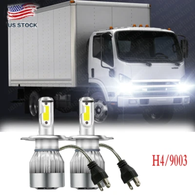 2x LED Headlight Lamp Bulbs Conversion Kit For Isuzu NP-R NQ-R NPR NQR 2008-2013 - Image 1 of 4