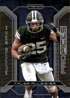 2022 Pro Picks Premier #PP-24 Tyler Allgeier BYU Cougars Football - Image 1 of 2