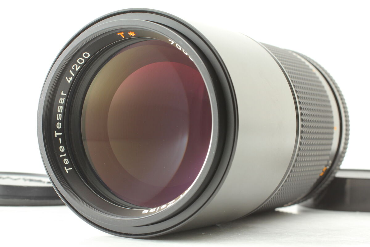 ZEISS Tele-Tessar T* 200mm Focal Camera Lenses for Contax ZEISS Tele-Tessar T* 200mm Focal Camera Lenses for Contax