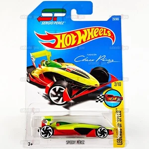 Hot Wheels SPEEDY PEREZ #23 Lime Green SERGIO PEREZ- Legends of Speed 1:64 DTW98 - Picture 1 of 2