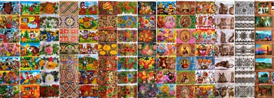 Set of 14 Heat Shrink Sleeve Decoration Easter Holiday For 98 Eggs Pysanka - Image 1 of 3