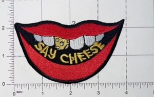 Say Cheese Patch Hook & Iron-On New A794 - Picture 1 of 1