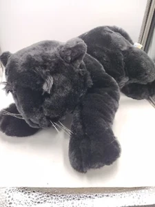 Black Panther Cub Plüsch 17 Zoll realistisches Katzentier Alley Toys”R”Us schön! - Bild 1 von 6