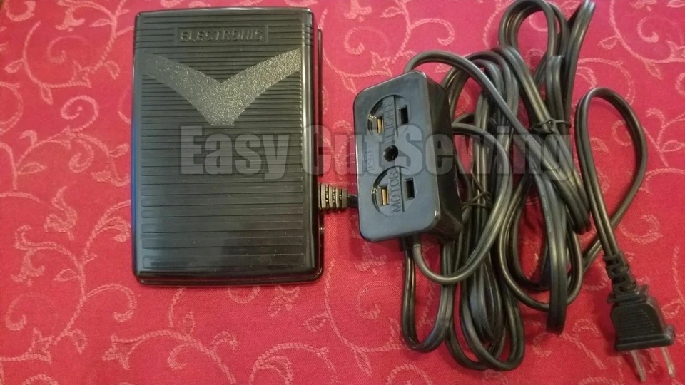 Universal Sewing Machine Power Cord and Foot control  Light & Motor Block #143 - Image 1 of 1