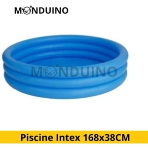 PISCINE INTEX 168x38CM - COULEUR BLEU - Picture 1 of 3