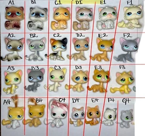 Littlest Pet Shop Cats *You Pick!* Cats and Kittens Long Haired, Short Haired - Picture 1 of 2