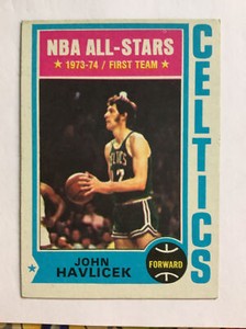 1974-75 Topps John Havlicek Boston Celtics #100