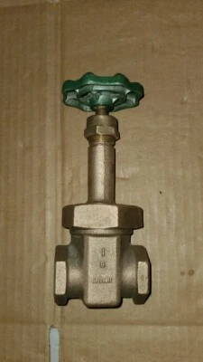 1-дюймовый бронзовый клиновидный клапан Grinnell 150swp 300WOG - Изображение 1 из 4