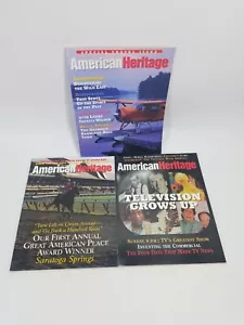(3) American Heritage Magazine 1997 April, May/June and October Issue - Imagen 1 de 11