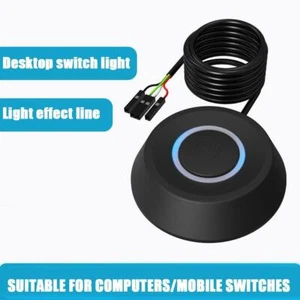 Beweglicher Desktop-Netzschalter mit POWER + RESET-Taste UK für Desktop-Computer ❁UK - Bild 1 von 12