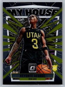 2023-24 Donruss Optic My House Keyonte George #4 Utah Jazz - Picture 1 of 2
