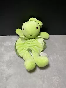 Bearington Baby Tiggles Hush A Bye Turtle Musical Green Plush Pull Crib Toy 15" - Picture 1 of 4